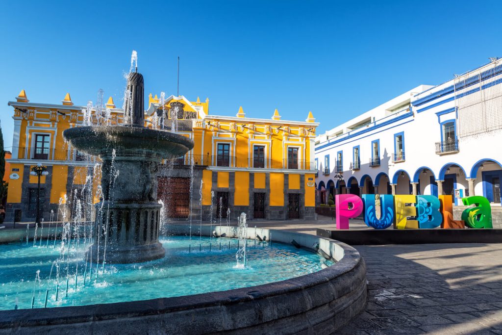 The City of Puebla Mexico