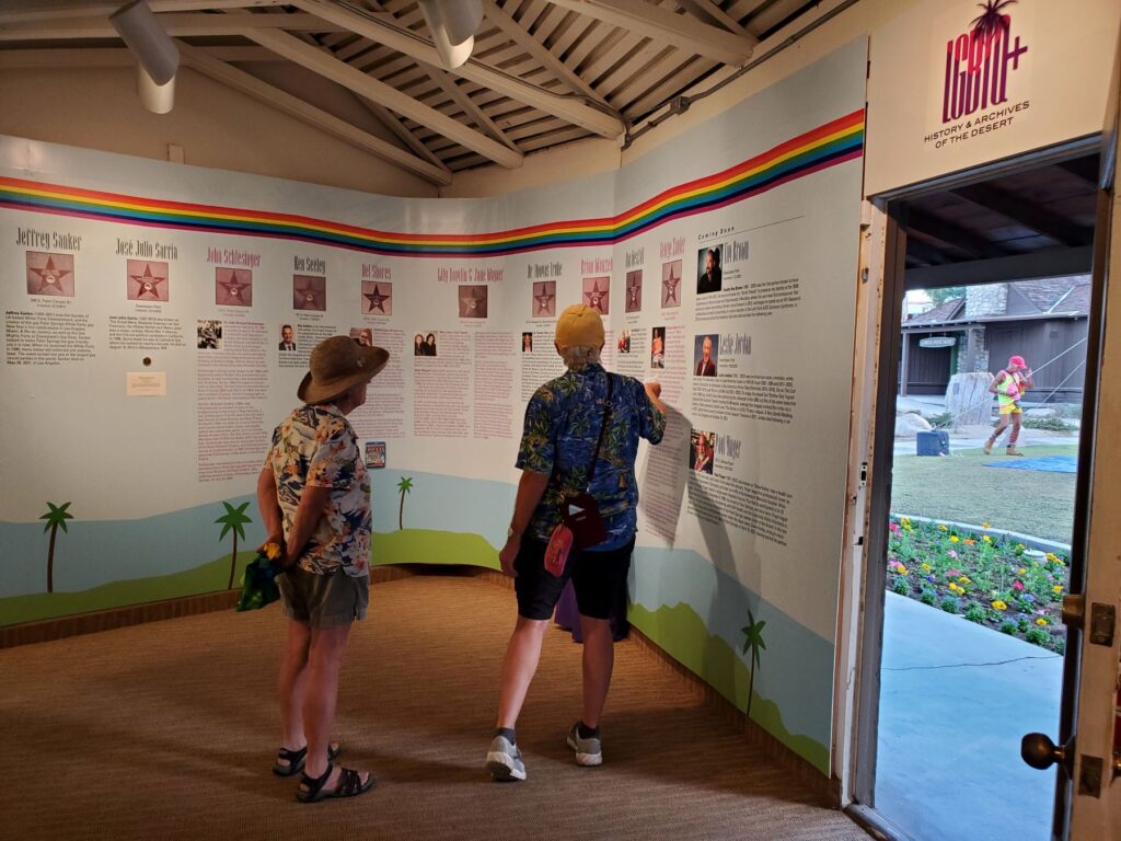 LGBTQ+ History and Archive of the Desert Exhbit1