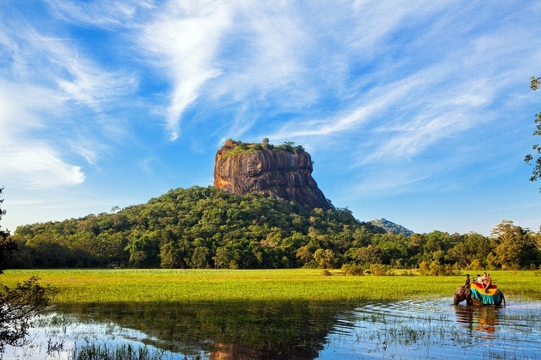 rock in sigiriya