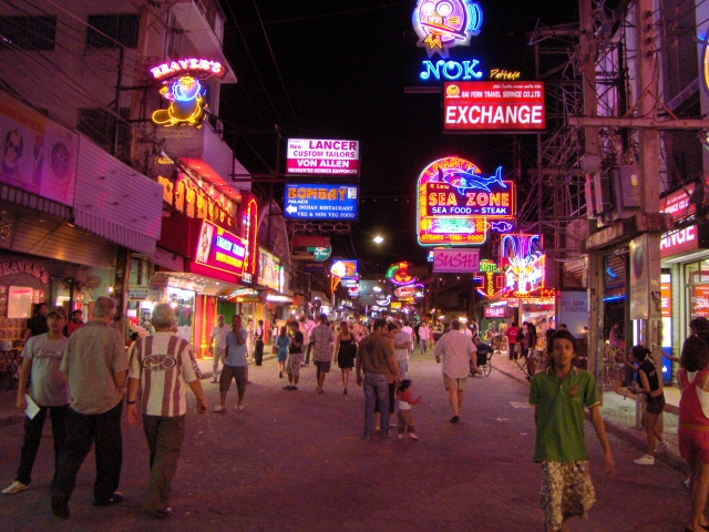 Walking Street nightlife in Pattaya
